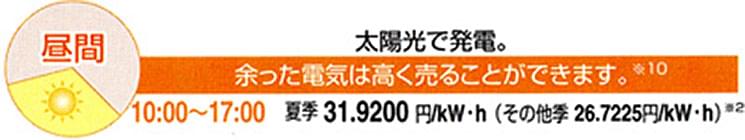 太陽光で発電。余った電気は高く売ることが可能です。